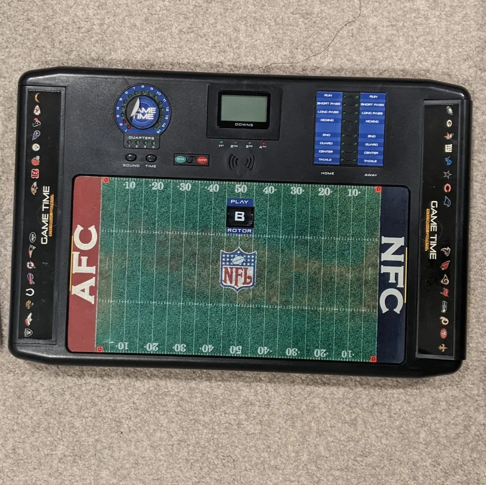 NFL Game Time Electronic Talking Football Game by Excalibur